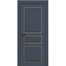 Дверь межкомнатная Гармония Аэстетик 8 глухое полотно, молдинг